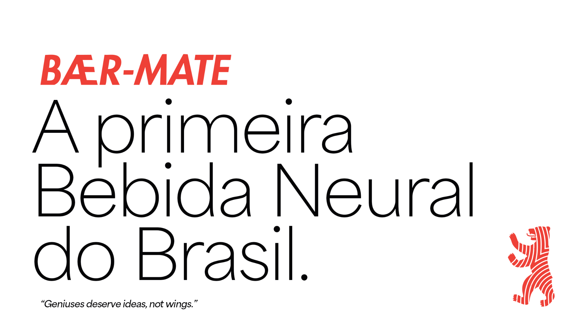 BÆR-MATE — A primeira Bebida Neural do Brasil